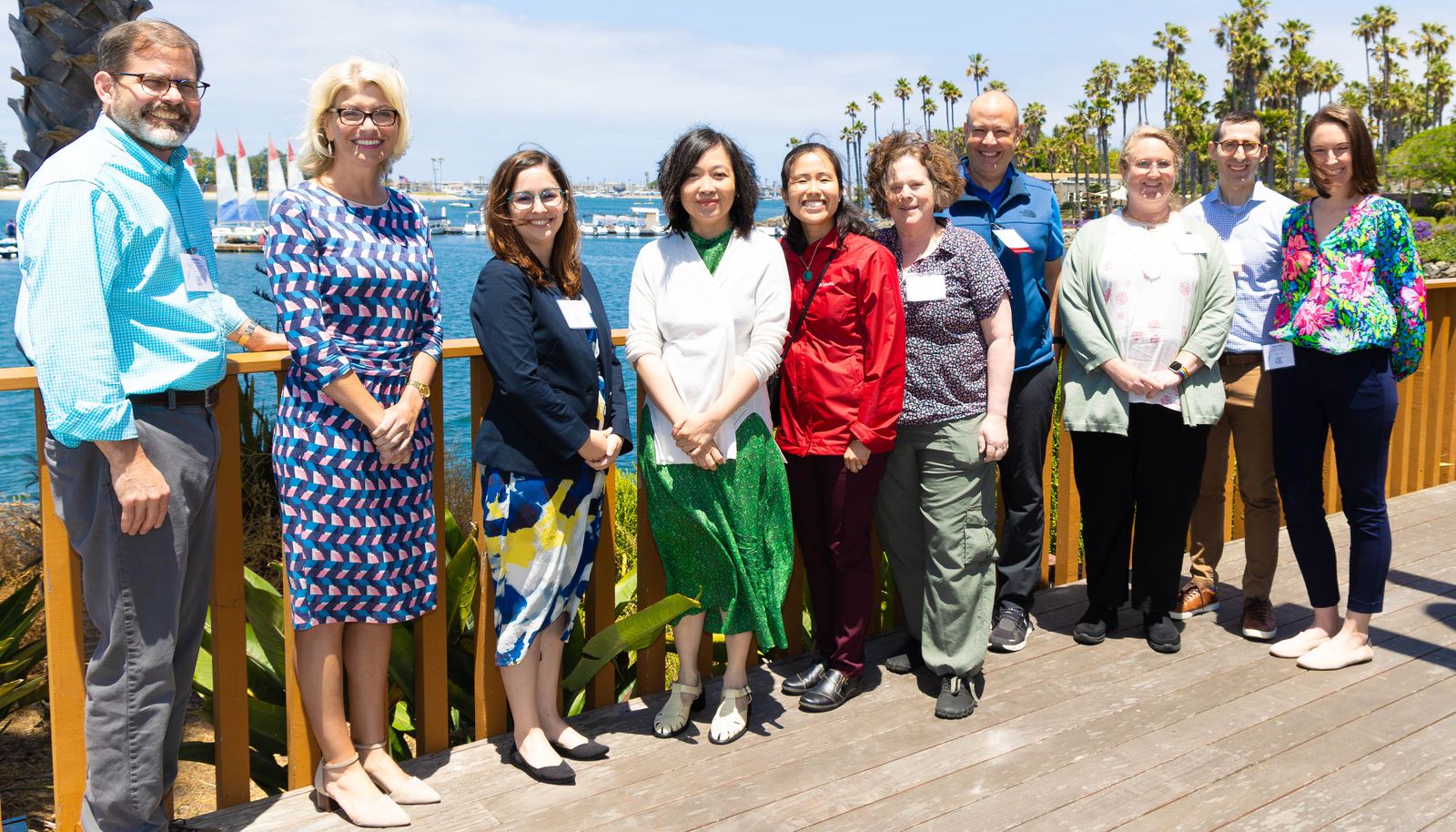 ADMSEP members gathered together at an annual meeting.